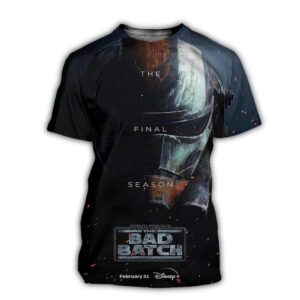 The Final Season Star Wars The Bad Batch Is Streaming February 21 On Disney Plus 3D T Shirt 87629432 1.jpg