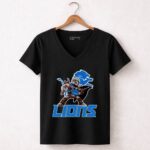 The Mandalorian Baby Yoda Detroit Lions 5 Womens V Neck.jpg