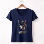 The Mandalorian Beskar Armor R16 9 Womens V Neck.jpg