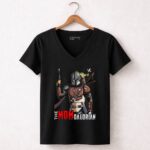 The-Mom-Dalorian-Baby-Yoda-5-Womens-V-Neck