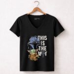 This Is The Way Grogu 7 Womens V Neck.jpg