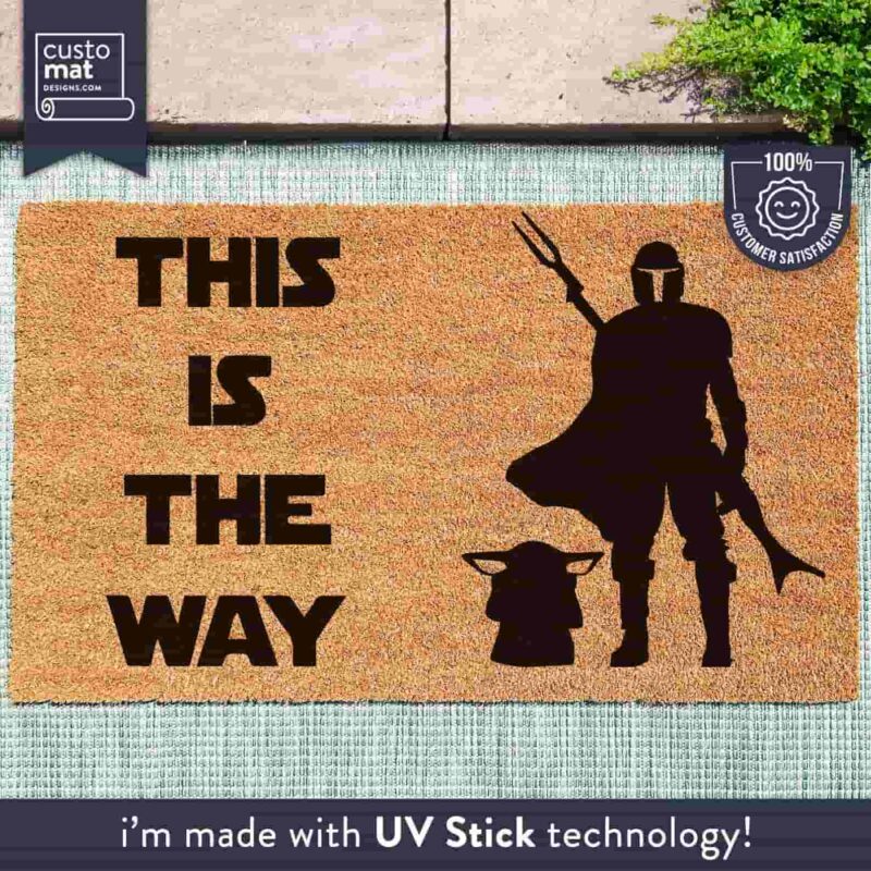 This Is The Way The Mandalorian Grogu Coir Doormat 1.jpg