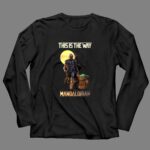 This Is The Way The Mandalorian Warrior and Baby Yoda 4 Long Sleeves.jpg