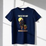 This Is The Way The Mandalorian Warrior and Baby Yoda 6 T Shirt.jpg