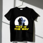 Toronto Maple Leafs Ice Hockey Star Wars Yoda And Mandalorian This Is The Way 1 T Shirt.jpg