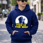 Toronto Maple Leafs Ice Hockey Star Wars Yoda And Mandalorian This Is The Way 2 Hoodie.jpg
