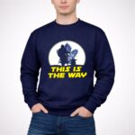 Toronto Maple Leafs Ice Hockey Star Wars Yoda And Mandalorian This Is The Way 3 Sweatshirt.jpg