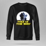 Toronto Maple Leafs Ice Hockey Star Wars Yoda And Mandalorian This Is The Way 8 Sweatshirt.jpg