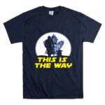 Toronto Maple Leafs Ice Hockey Star Wars Yoda And Mandalorian This Is The Way 9 T Shirt.jpg