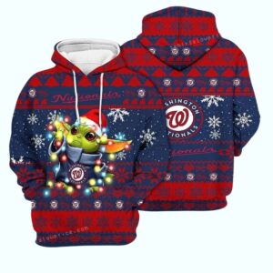 Washington Nationals Baby Yoda Star Wars Ugly Christmas 3D Hoodie 1.jpg