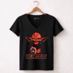 Yoda Bengals Star Wars Cincinnati Fans 5 Womens V Neck.jpg