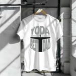 Yoda-Best-Dad-The-Mandalorian-Helmet-Baby-Yoda-1-T-Shirt