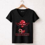Yoda Blackhawks Fans Star Wars Chicago Team Logo Fusion 5 Womens V Neck.jpg Yoda Blackhawks Fans Star Wars Chicago Team Logo Fusion 5 Womens V Neck.jpg