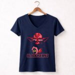 Yoda Blackhawks Fans Star Wars Chicago Team Logo Fusion 9 Womens V Neck.jpg Yoda Blackhawks Fans Star Wars Chicago Team Logo Fusion 9 Womens V Neck.jpg