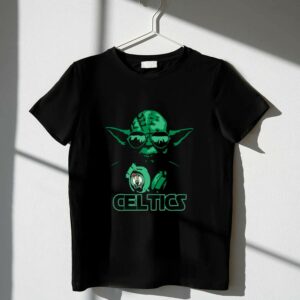 Yoda Celtics Basketball Fandom Star Wars Boston Fans 1 T Shirt.jpg