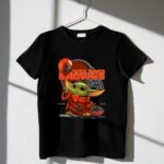 Yoda Cleveland Browns Football Helmet and Baby Yoda in Jersey 1 T Shirt.jpg