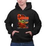 Yoda Cleveland Browns Football Helmet and Baby Yoda in Jersey 7 Hoodie.jpg