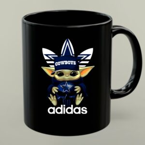 Yoda Cowboys Dallas Logo Star Wars Fan Merchandise 1 mug.jpg