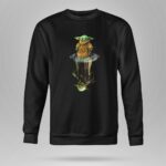 Yoda Grogu Reflection Star Wars Mandalorian 9 Sweatshirt.jpg