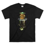 Yoda Grogu Reflection Star Wars Mandalorian T Shirt 6.jpg