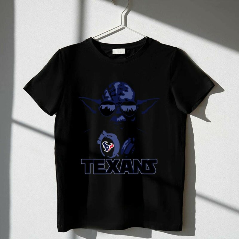 Yoda Houston Texans Fans Star Wars 1 T Shirt 1