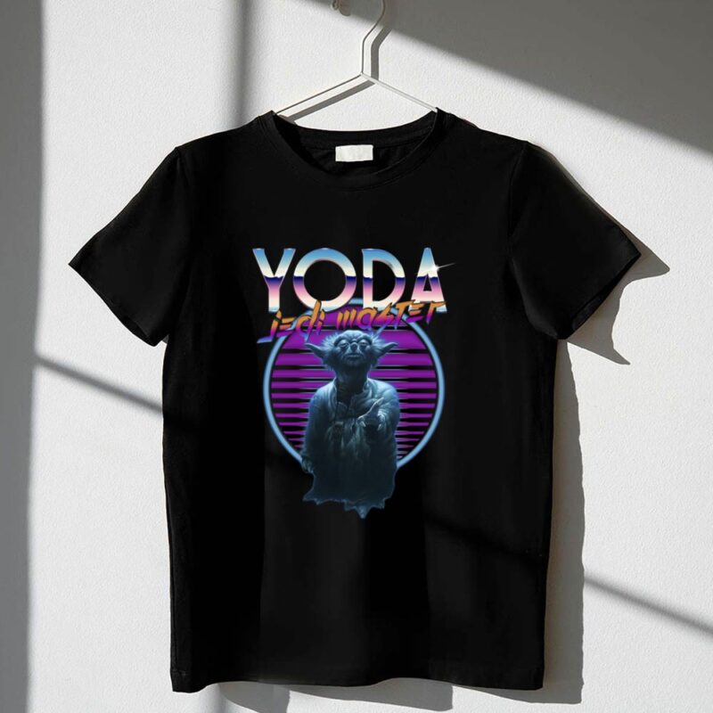 Yoda Jedi Master Star Wars Ultimate Retro 80s 1 T Shirt.jpg