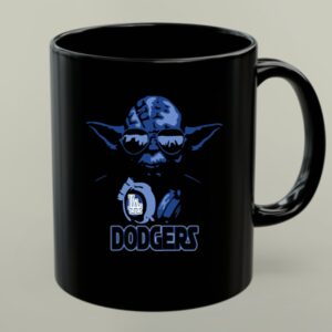 Yoda Los Angeles Dodgers Crossover for Star Wars and Baseball Fans 1 mug 1.jpg