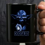 Yoda Los Angeles Dodgers Crossover for Star Wars and Baseball Fans 3 mug 1.jpg