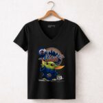 Yoda Mets Star Wars Baseball Fan Art New York Balloon and City Skyline 5 Womens V Neck.jpg Yoda Mets Star Wars Baseball Fan Art New York Balloon and City Skyline 5 Womens V Neck.jpg
