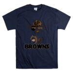 Yoda Star Wars Browns Cleveland Football Fans Headphones 9 T Shirt.jpg