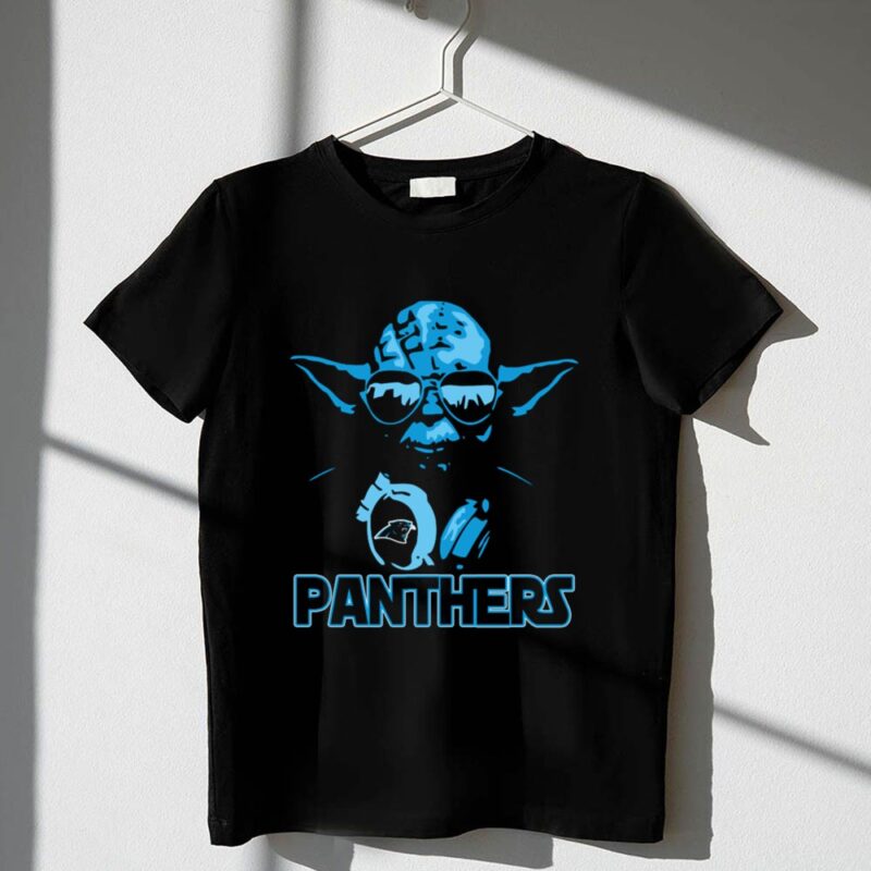 Yoda Star Wars Carolina Panthers Fans Panthers 1 T Shirt.jpg