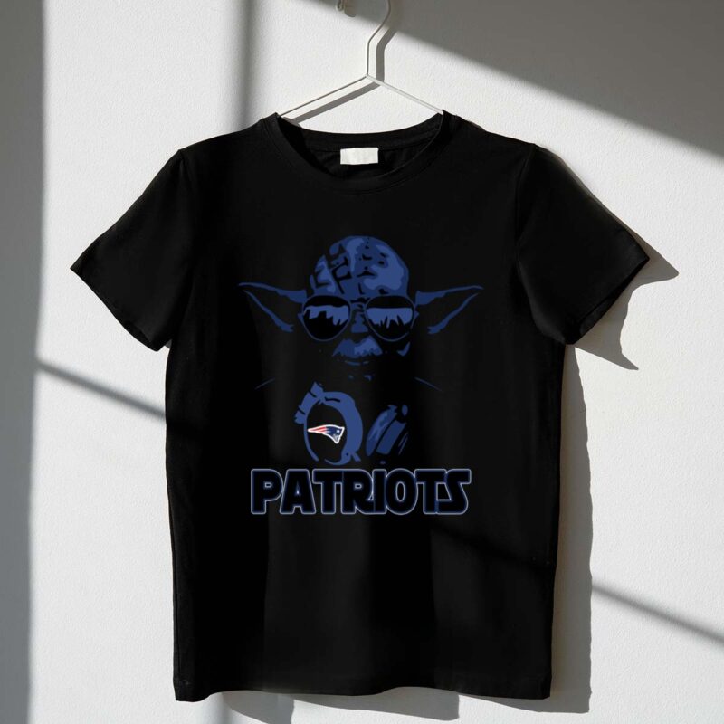 Yoda Star Wars New England Patriots Fan Crossover 1 T Shirt 1