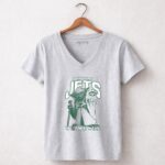 Yoda Star Wars New York Jets Win We Will 9 Womens V Neck.jpg