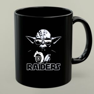 Yoda Star Wars Raiders Fans Oakland Raiders 1 mug.jpg
