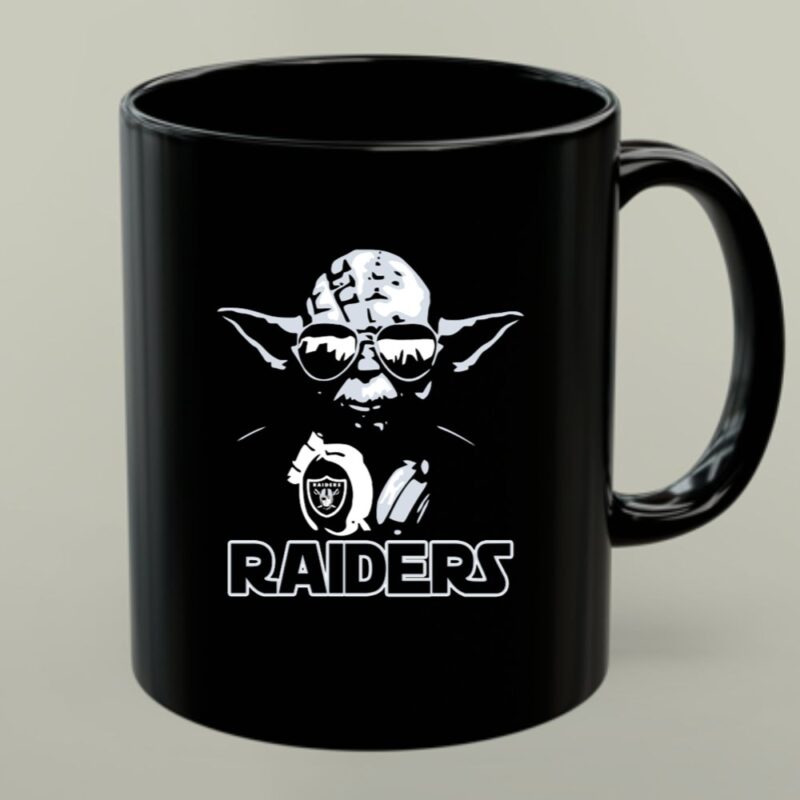 Yoda Star Wars Raiders Fans Oakland Raiders 1 mug.jpg