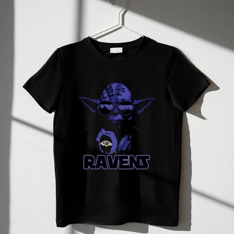 Yoda Star Wars Ravens Baltimore Fans 1 T Shirt.jpg