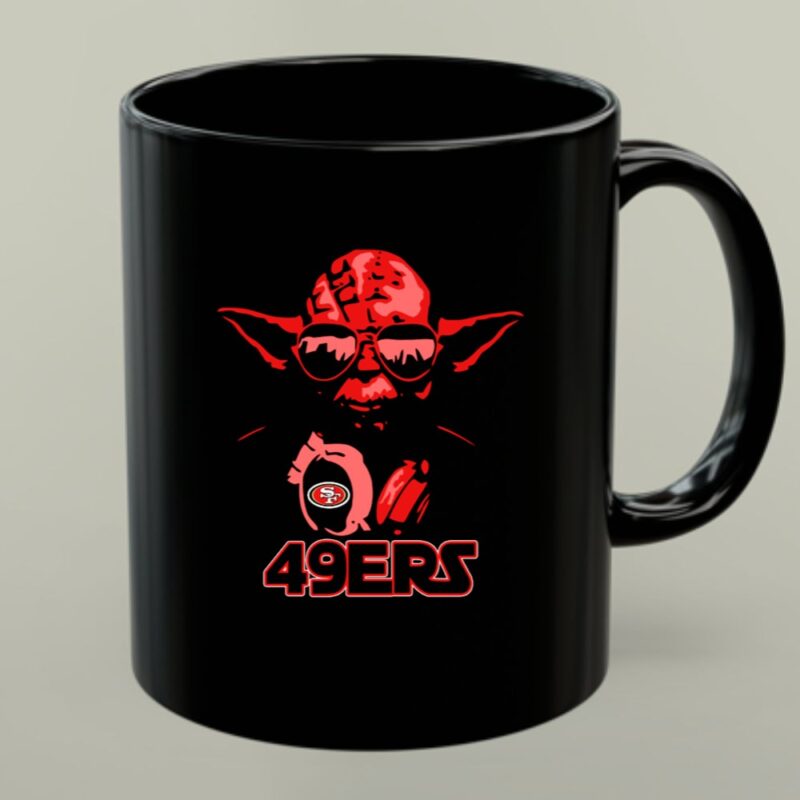 Yoda Star Wars San Francisco 49ers 49ers Fans 1 mug.jpg