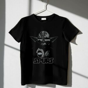 Yoda Star Wars Spurs Fans San Antonio Basketball Jedi 1 T Shirt.jpg