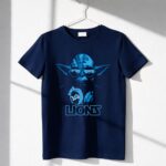 Yoda Star Wars With Detroit Lions Logo Fans Lions 6 T Shirt.jpg