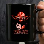 Yoda Wearing Red Sox Gear with Boston Red Sox Text and Star Wars Influence 3 mug 1.jpg