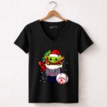 Yoda and R2D2 Star Wars Christmas With Boston Red Sox 5 Womens V Neck.jpg Yoda and R2D2 Star Wars Christmas With Boston Red Sox 5 Womens V Neck.jpg
