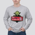 Yoda and Rebel Alliance May St Louis Cardinals Be With You 4 Long Sleeves.jpg
