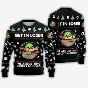 chicken nugget star wars christmas ugly christmas sweater kwxks.jpg