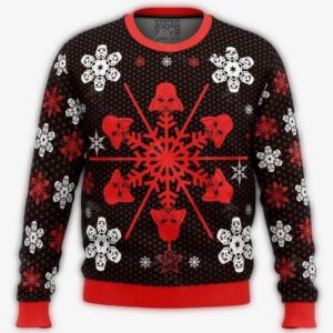 darth vader helmet star wars snowflake ugly christmas sweater k9riz.jpg