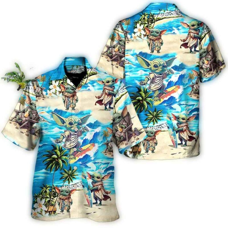 disney star wars hawaiian shirt summer beach baby yoda starwars surfing aloha button up shirt 90scloth Ky 1686904626 1.jpg