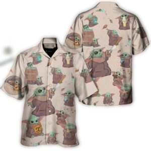 disney star wars hawaiian shirt summer beach starwars baby yoda eating everything aloha button up shirt 90scloth ZQ 1686904757 1.jpg