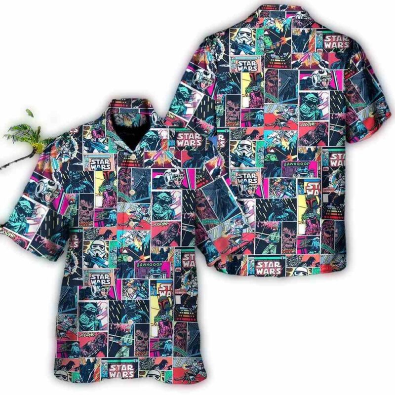 disney star wars hawaiian shirt summer beach starwars cantina aloha button up shirt 90scloth NI 1686904640.jpg