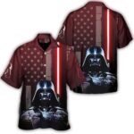 disney star wars hawaiian shirt summer beach starwars darth vader american flag aloha button up shirt 90scloth Hw 1686904636.jpg