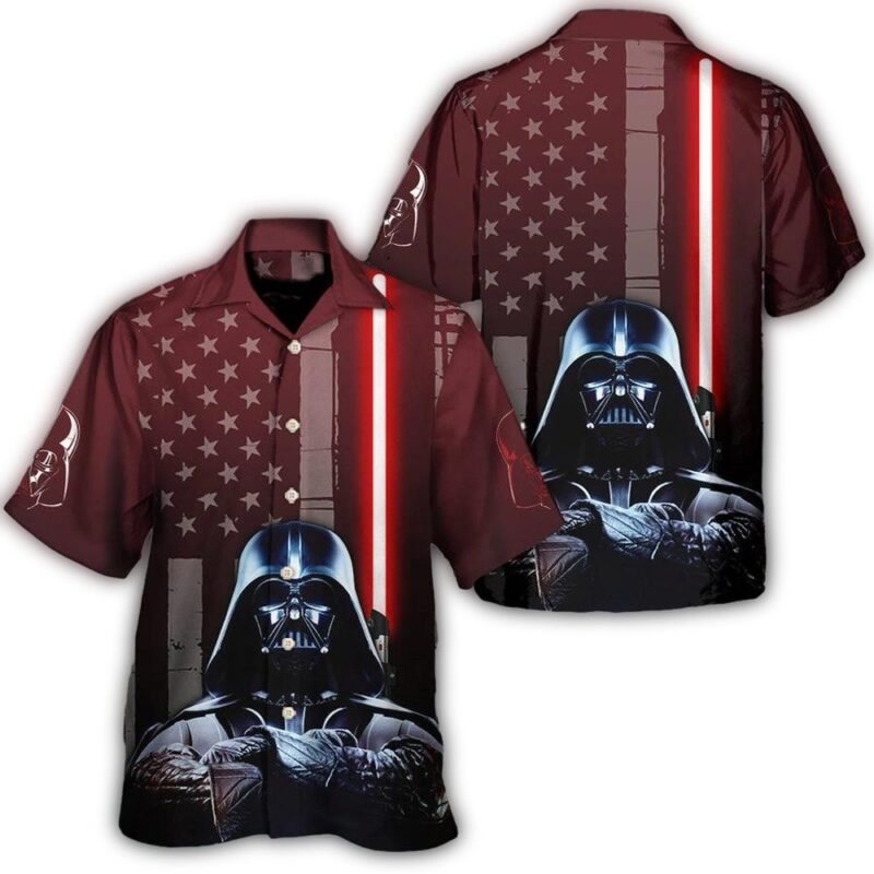 disney star wars hawaiian shirt summer beach starwars darth vader american flag aloha button up shirt 90scloth Hw 1686904636.jpg