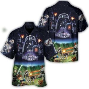 disney star wars hawaiian shirt summer beach starwars lego it s a trap aloha button up shirt 90scloth fw 1686904738.jpg